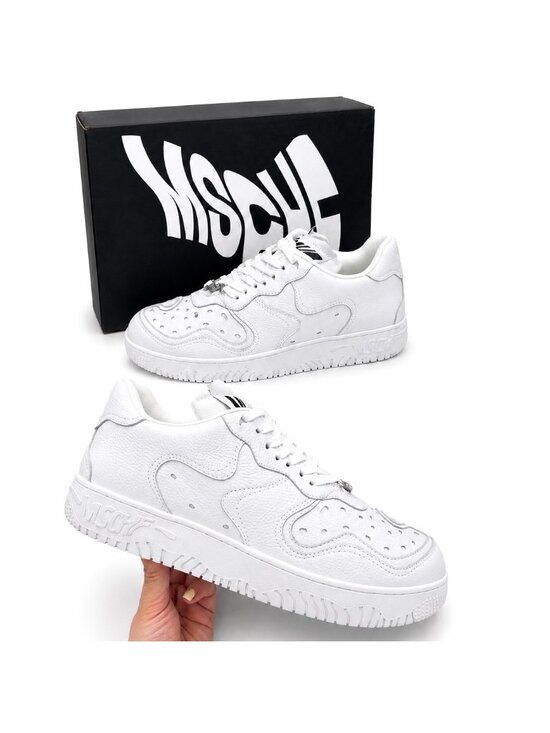 MSCHF Super Normal 2 Common White Leather Sneakers Men’s 14 New in Box main image 10